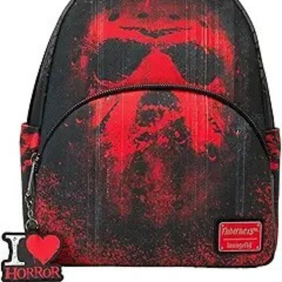 Loungefly Other - Loungefly Warner Brothers Friday The 13th I Heart Horror Mini Backpack NWT​
